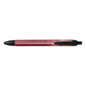 Diep Rode Bokeh Modeboetiek Zwarte Inkt Pen (Achterkant)