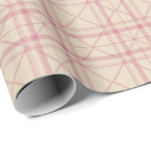 Diep rood en houtskool traditionele tartan cadeaupapier (Rol Hoek)