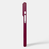 Diep rood goud botanische bloemlijnwerk Case-Mate iPhone case (Achterkant / Links)