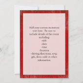 diep rood, kalm houden en doorgaan kaart (Achterkant)