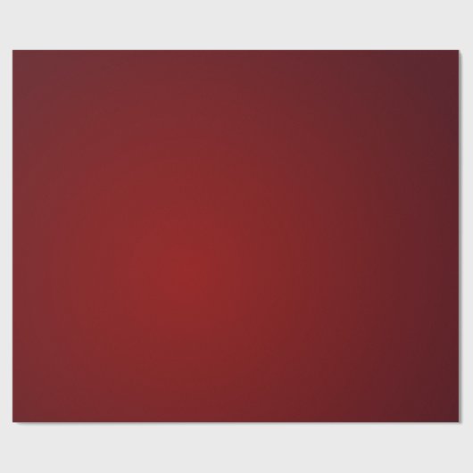 Diep rood koninklijk effen Kerstmis Cadeaupapier (Vlak)
