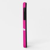 Diep roze  Feminine iPhone 5 Hoesje (Achterkant/links)