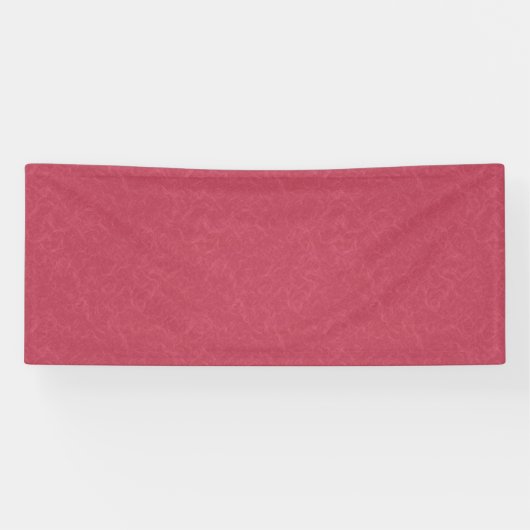 Diep roze gestructureerd draaiend patroon spandoek (Horizontaal)
