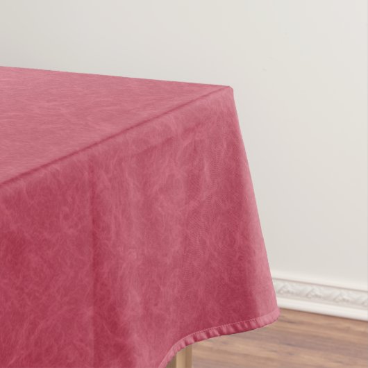 Diep roze  gestructureerd draaiend  patroon tafelkleed (Voorbeeld)