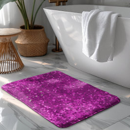 Diep Roze Glam Nep Glitter Patroon Badmat