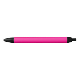 Diep Roze Kleur Effen Vlak Zwarte Inkt Pen