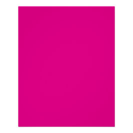 Diep Roze Krachtige Moderne Minimalistische Kunstp Perfect Poster