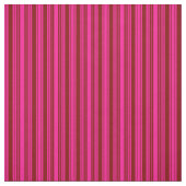 Diep Roze & Maroon gevoerd/Gestreept patroon Stof (Swatch)