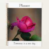 Diep Roze Rozen Planner (Voorkant)