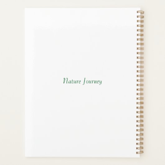 Diep Roze Rozen Planner (Achterkant)