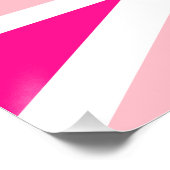 Diep Roze Union Jack Perfect Poster (Hoek)