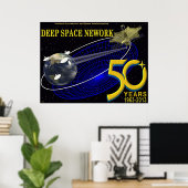 DIEP RUIMTENETWERK 50ste Jubileum Poster (Thuiskantoor)