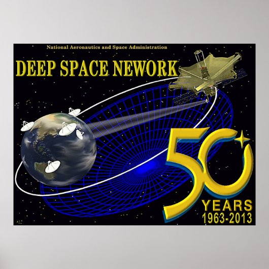DIEP RUIMTENETWERK 50ste Jubileum Poster (Voorkant)