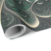 Diep Smaragd Cadeaupapier (Rol Hoek)
