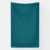 Diep Teal Partijbanner Spandoek (Verticaal)