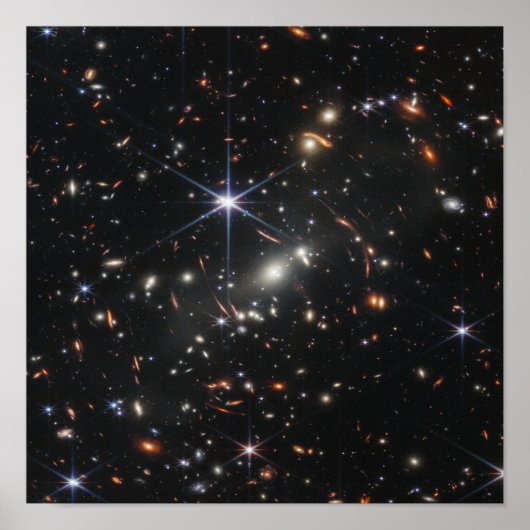 diep veld James Webb Telescope Poster (Voorkant)