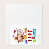 Diep verliefd op je kaart (Buitenkant ongevouwen)