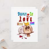 Diep verliefd op jou kaart (Voorkant / Achterkant in situ)