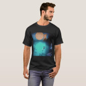 Diep water & de gele vollemaan t-shirt (Voorkant volledig)
