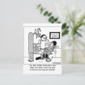 Diep wortelkanaal om Ingroeit Toenail te verwijder Briefkaart (Staand voorkant)