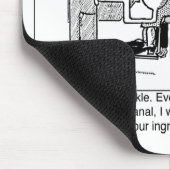 Diep wortelkanaal om Ingroeit Toenail te verwijder Muismat (Hoek)