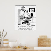 Diep wortelkanaal om Ingroeit Toenail te verwijder Poster (Keuken)