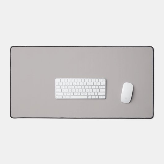 Diep zand, beige massief bureaumat (Keyboard & Muis)