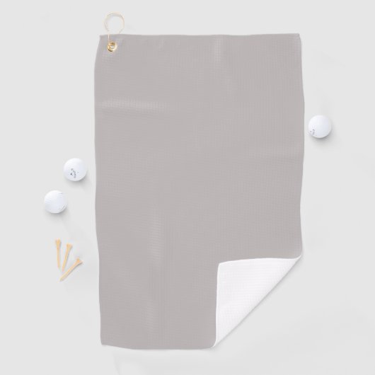 Diep zand, beige massief golfhanddoek (Insitu)