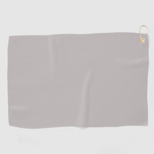 Diep zand, beige massief golfhanddoek (Horizontaal)