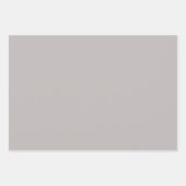 Diep zand, beige massief inpakpapier vel (Voorkant)