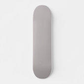 Diep zand, beige massief persoonlijk skateboard (Voorkant)