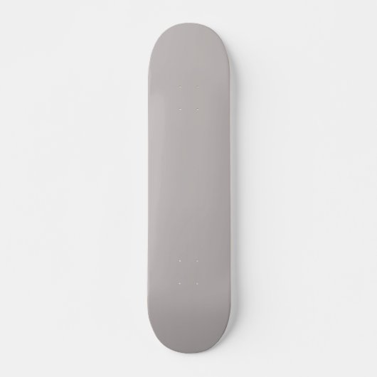 Diep zand, beige massief persoonlijk skateboard (Voorkant)