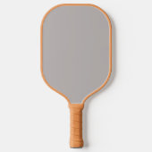Diep zand, beige massief pickleball paddle (Voorkant)
