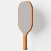 Diep zand, beige massief pickleball paddle (Links)