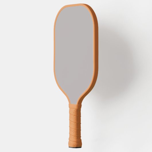 Diep zand, beige massief pickleball paddle (Links)