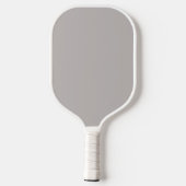 Diep zand, beige massief pickleball paddle (Achterkant)