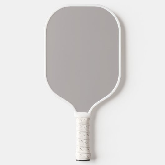 Diep zand, beige massief pickleball paddle (Voorkant)