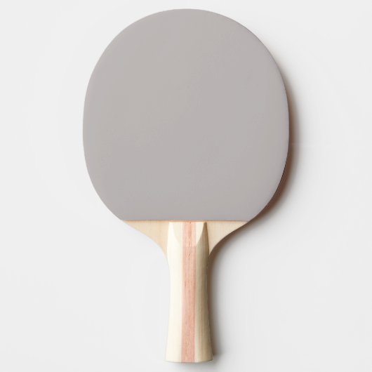 Diep zand, beige massief tafeltennisbatje (Voorkant)