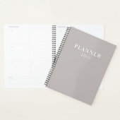 Diep zand | massief beige planner (Display)