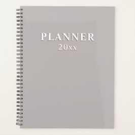 Diep zand | massief beige planner