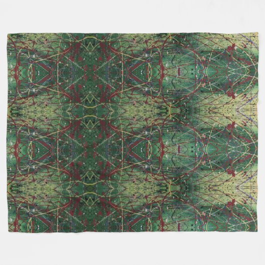 Diep Zee 2 Fleece Deken (Voorkant (Horizontaal))