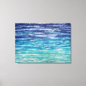 diep Zee Canvas Afdruk (Voorkant)