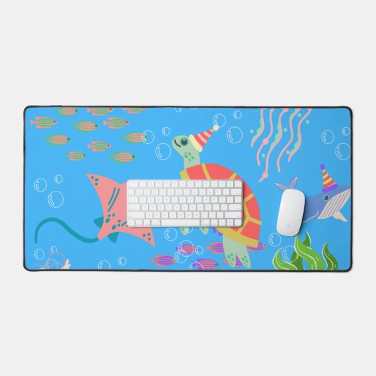 Diep zee duiken bureaumat (Keyboard & Muis)