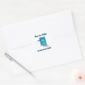 Diep Zee Gevist Sticker (Envelop)