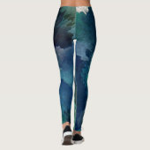Diep Zee koraal..... Leggings (Achterkant)