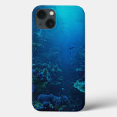 diep-Zee koraalpatroon Case-Mate iPhone Case (Achterkant)