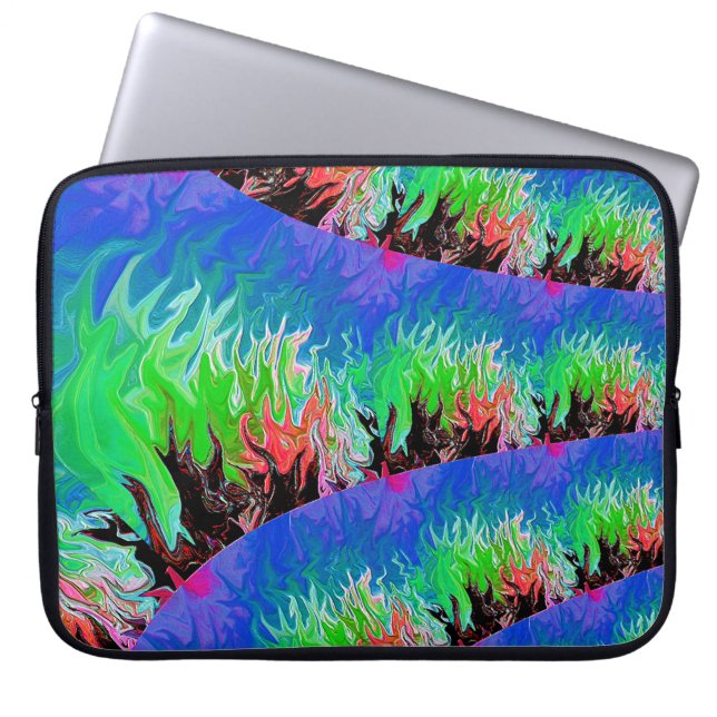 Diep Zee onkruid..... Laptop Sleeve (Voorkant)