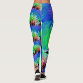 Diep Zee onkruid..... Leggings (Achterkant)