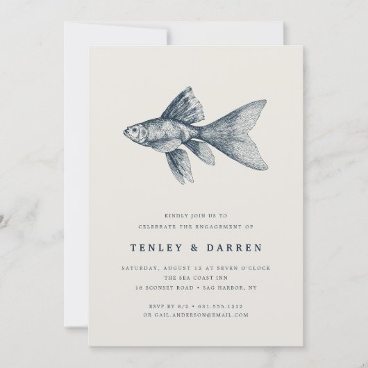 Diep Zee | Uitnodiging van de indienende partij (Voorkant)