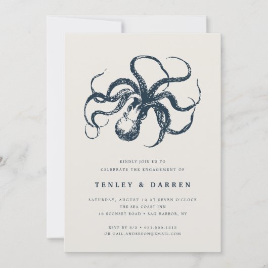 Diep Zee | Uitnodiging van de indienende partij (Voorkant)